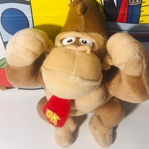 Nintendo Super Mario Donkey Kong Monkey Stuffed